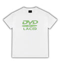 White dvd tee shirt